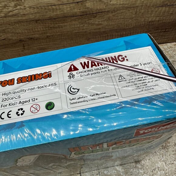 TOKMOC Snow Mountain Skiing Building Blocks Set 2200 PCS Motorized 12+ Compatibl - Picture 11 of 12